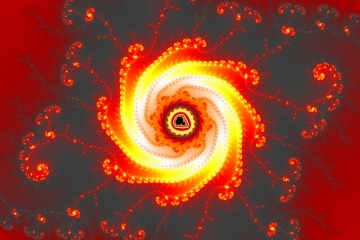 mandelbrot fractal image named supernova