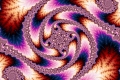Mandelbrot fractal image Swirl of Fronds