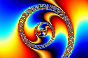 mandelbrot fractal image named Swirl Waves 1