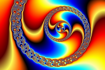 mandelbrot fractal image named Swirl Waves 2