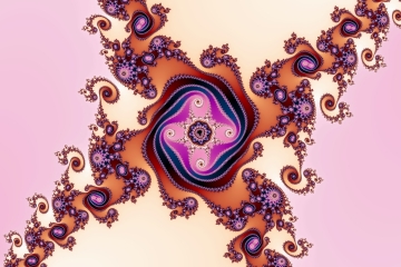 mandelbrot fractal image named swirloflower