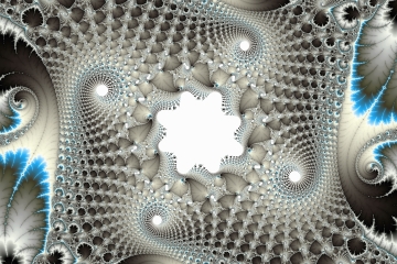 mandelbrot fractal image named tangled up in blu
