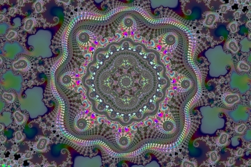 mandelbrot fractal image named television