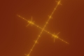 Mandelbrot fractal image the Cross