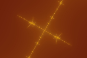 mandelbrot fractal image named the Cross