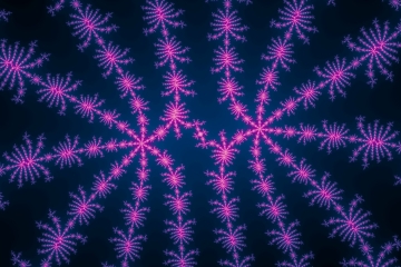 mandelbrot fractal image named The Link