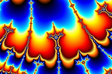 mandelbrot fractal image named The Phoenix 2