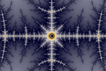 mandelbrot fractal image named the third eye
