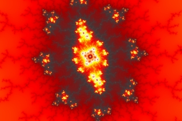 mandelbrot fractal image named third eye