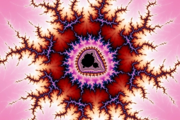 mandelbrot fractal image named Tomas Fraktal