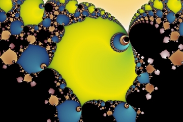 mandelbrot fractal image named Toxic Dreams