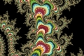 Mandelbrot fractal image Tree colors