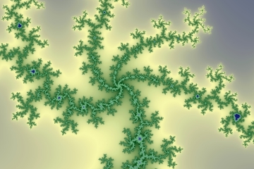 mandelbrot fractal image named Tree Dance