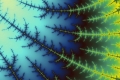 Mandelbrot fractal image tree tops