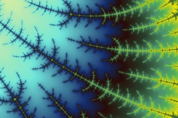mandelbrot fractal image named tree tops