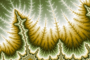 mandelbrot fractal image named trees