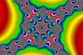 Mandelbrot fractal image true colors