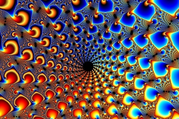 mandelbrot fractal image named tunel
