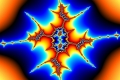 Mandelbrot fractal image twilight