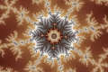 Mandelbrot fractal image undebrown