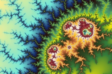 mandelbrot fractal image named UndertheForest