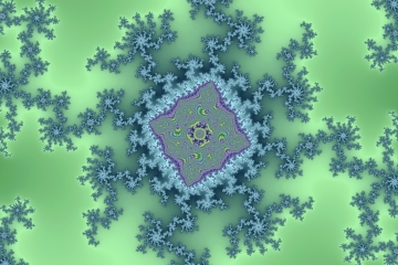 Mandelbrot fractal image named underwater by Orbulon mandelbrot fractal image named underwater