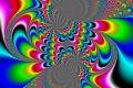 Mandelbrot fractal image Up and Down