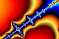 Mandelbrot fractal image vectorray