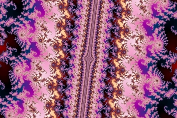 mandelbrot fractal image named Violet blade