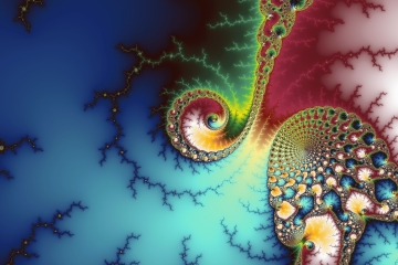 mandelbrot fractal image named visual cortex