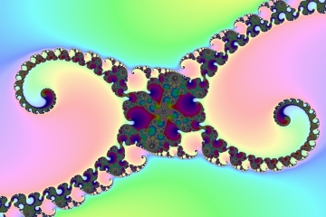 mandelbrot fractal image named vivid