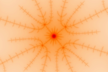 mandelbrot fractal image named volcanic mesh