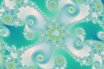mandelbrot fractal image named Water lace