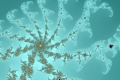 Mandelbrot fractal image waves