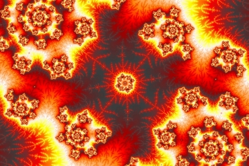 mandelbrot fractal image named Wellcom to hell