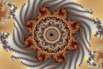 mandelbrot fractal image named Wheel of infinity