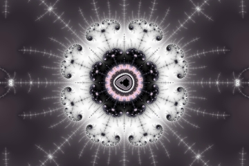 mandelbrot fractal image named white circle