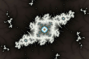 Mandelbrot fractal image named White diagonal by Tanta mandelbrot fractal image named White diagonal