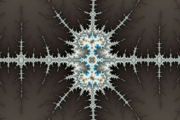 mandelbrot fractal image named White Frost