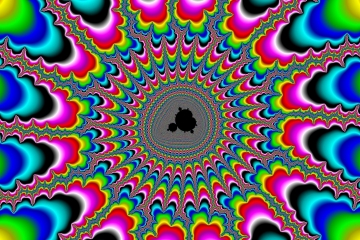 mandelbrot fractal image named wild