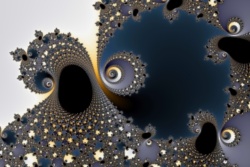 mandelbrot fractal image named Wild Turkey Fish