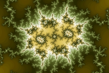 mandelbrot fractal image named Wild vegetation