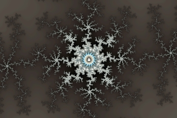 mandelbrot fractal image named winter cooler
