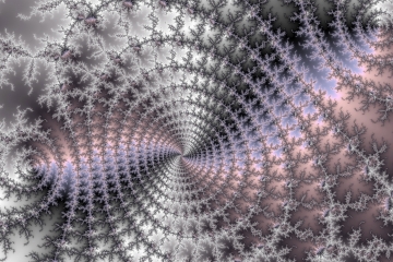 mandelbrot fractal image named Winter Ricochet