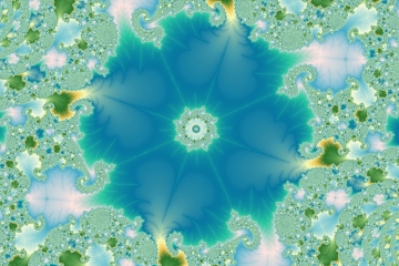 mandelbrot fractal image named winterflake