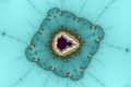 Mandelbrot fractal image wizzle