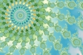 Mandelbrot fractal image Wow Aqua Sun