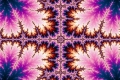 Mandelbrot fractal image X Fireworks