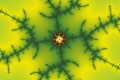 Mandelbrot fractal image Yag beam