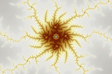 mandelbrot fractal image named yellow regener